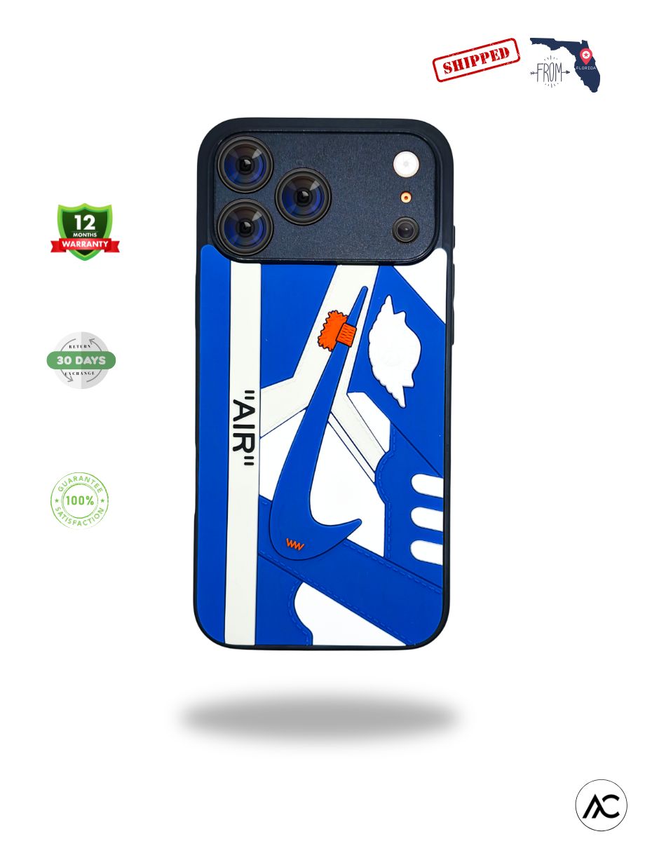 Sneaker Blue-White iPhone Case