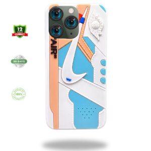 Sneaker Light Blue-whithe iPhone Case