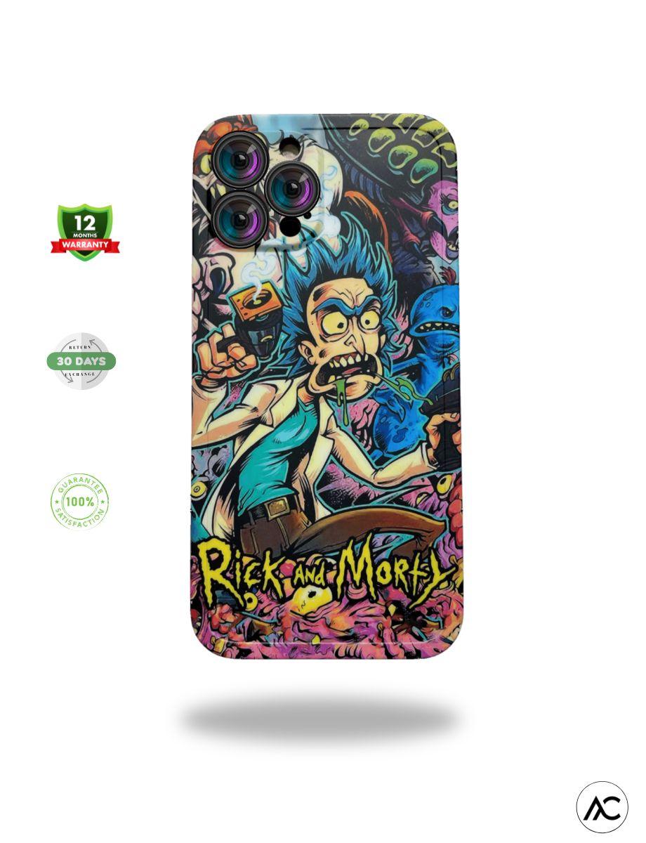 Crazy Rick iPhone Case