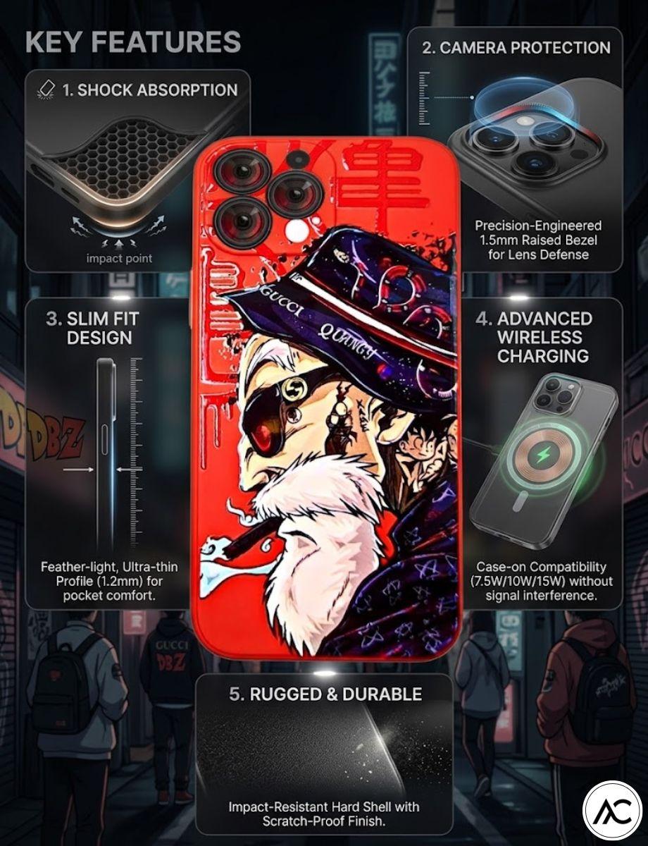 Assureifycase.com – Master Roshi OG case- iPhone (3)